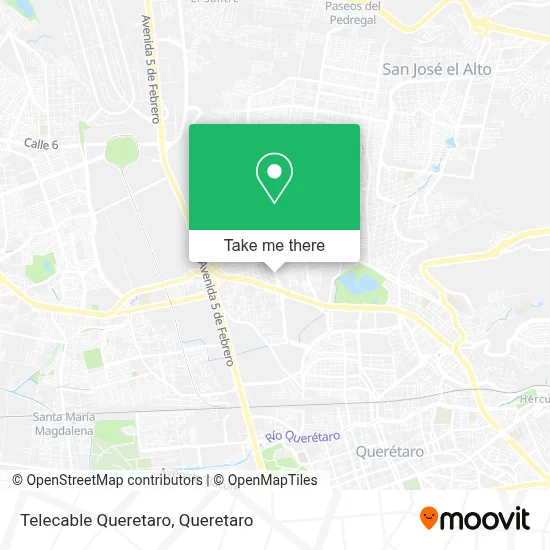 Telecable Queretaro map