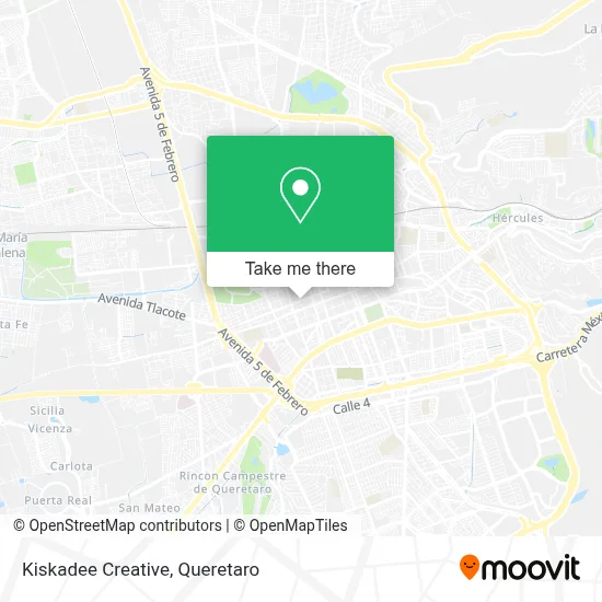 Kiskadee Creative map