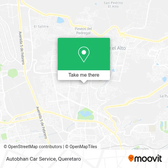 Autobhan Car Service map