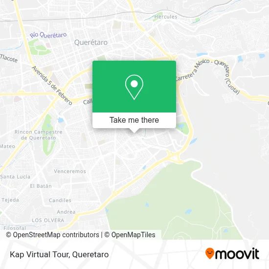 Kap Virtual Tour map