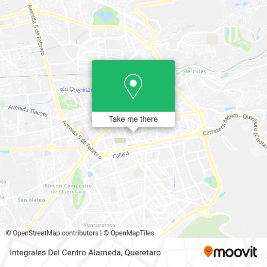 Integrales Del Centro Alameda map