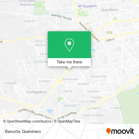 Banorte map