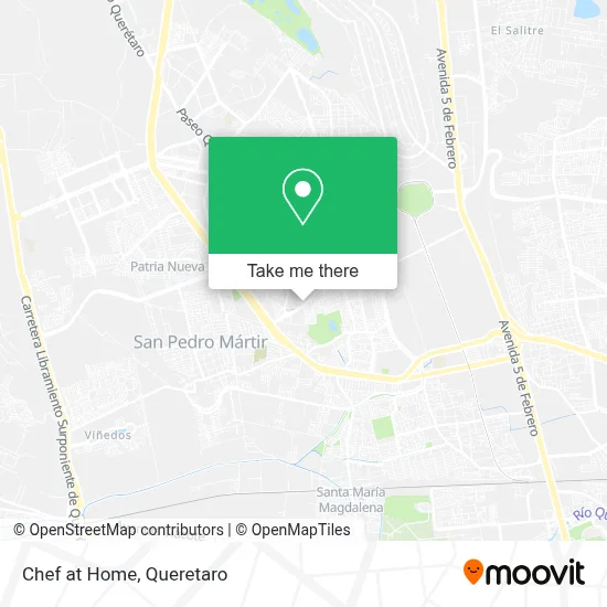 Chef at Home map