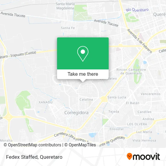 Fedex Staffed map