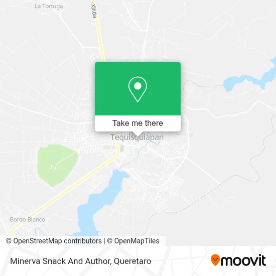 Minerva Snack And Author map