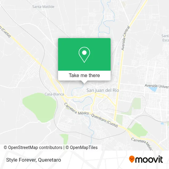 Style Forever map