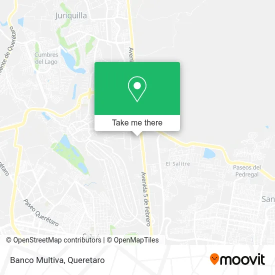 Banco Multiva map