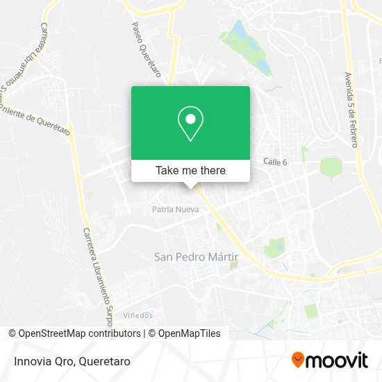 Innovia Qro map
