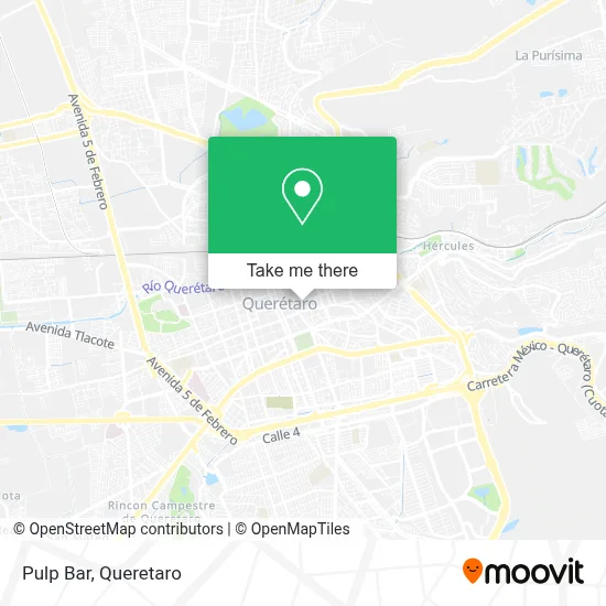 Pulp Bar map