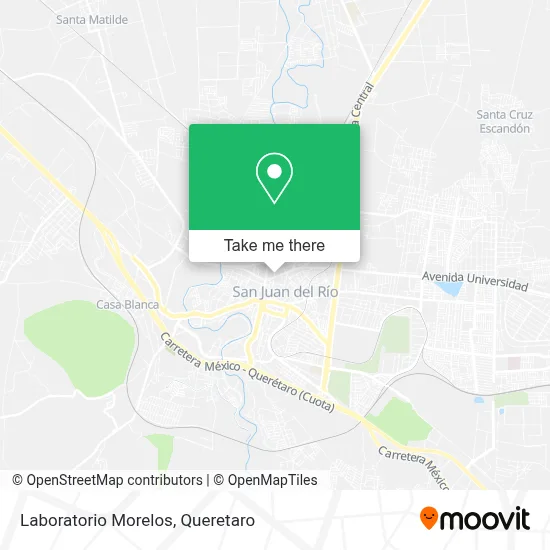 Laboratorio Morelos map
