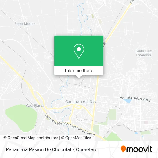 Panaderia Pasion De Chocolate map