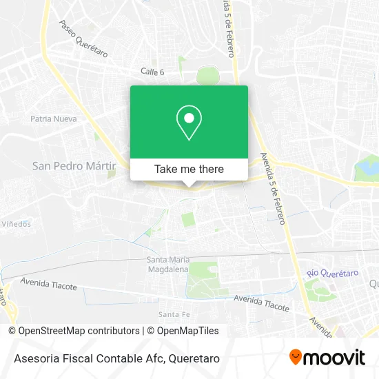Asesoria Fiscal Contable Afc map