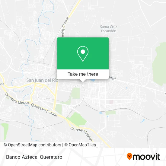 Banco Azteca map