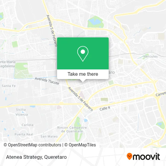 Atenea Strategy map