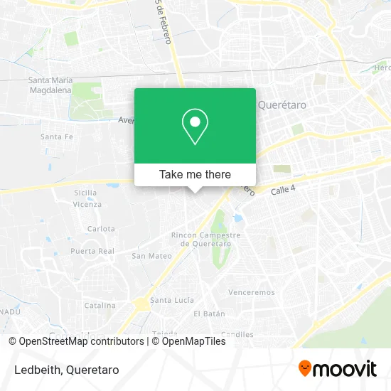 Ledbeith map