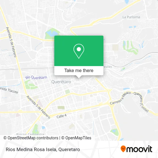 Rios Medina Rosa Isela map