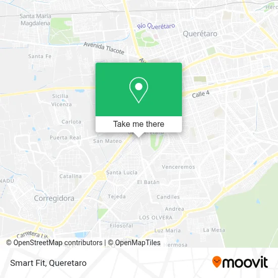 Smart Fit map