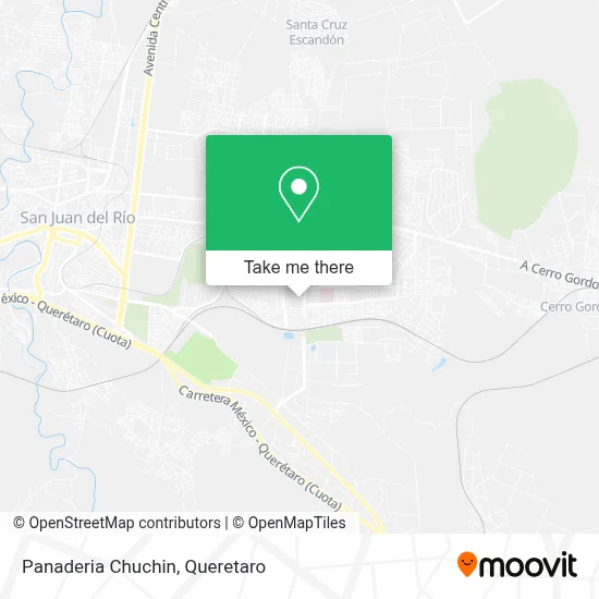 Panaderia Chuchin map