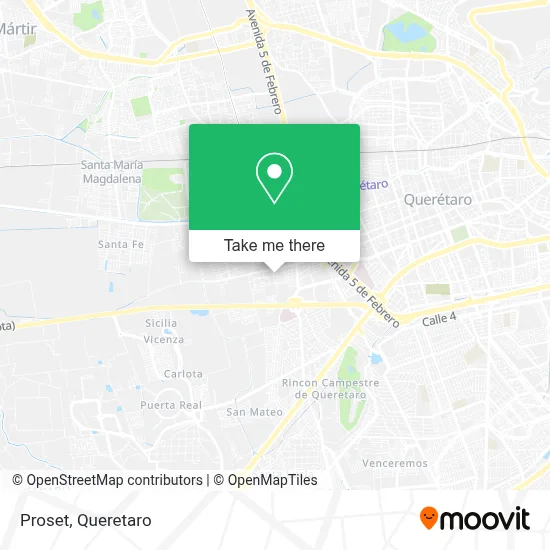 Proset map