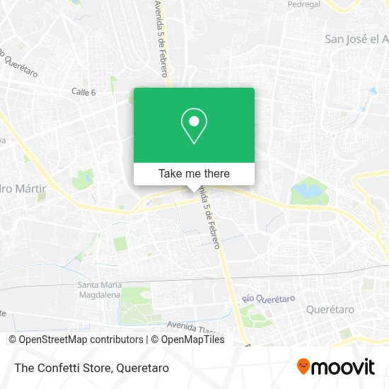 The Confetti Store map