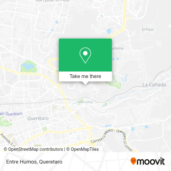Entre Humos map