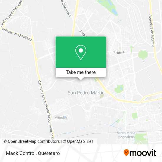 Mapa de Mack Control