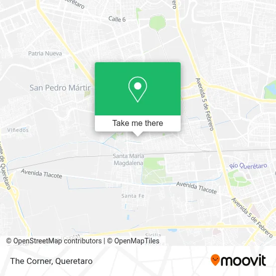 The Corner map