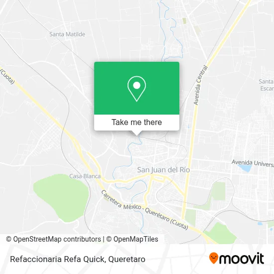 Refaccionaria Refa Quick map