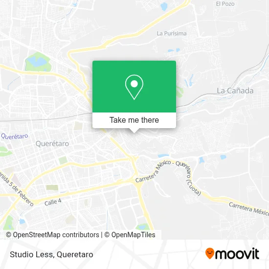 Studio Less map