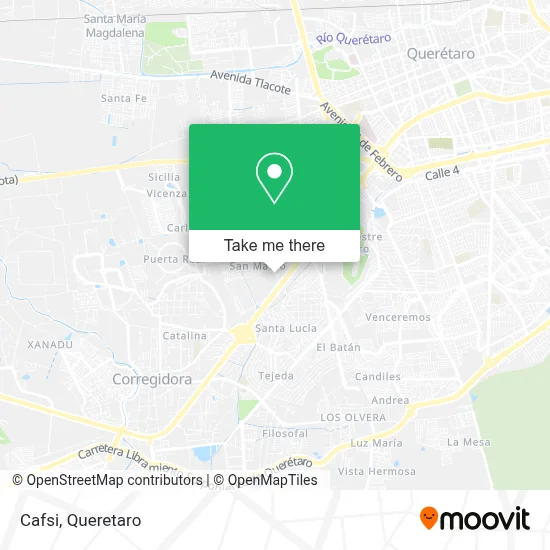 Cafsi map