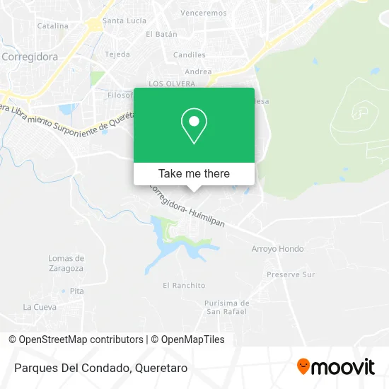 Parques Del Condado map