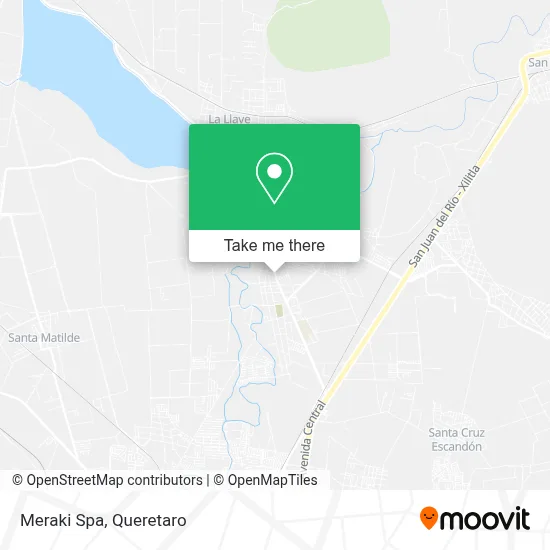 Meraki Spa map