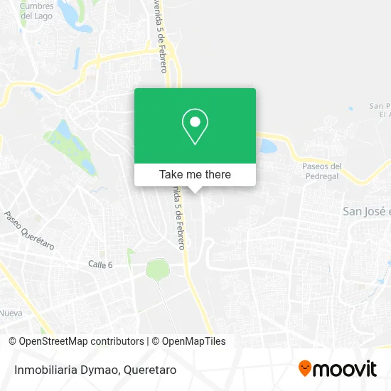 Inmobiliaria Dymao map