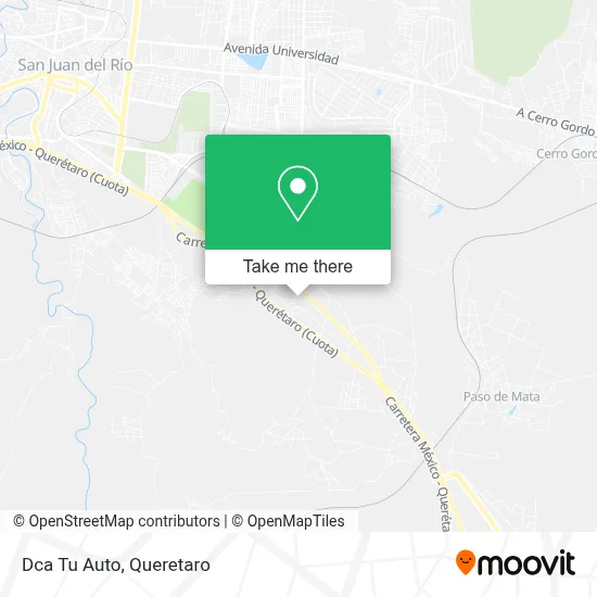 Dca Tu Auto map