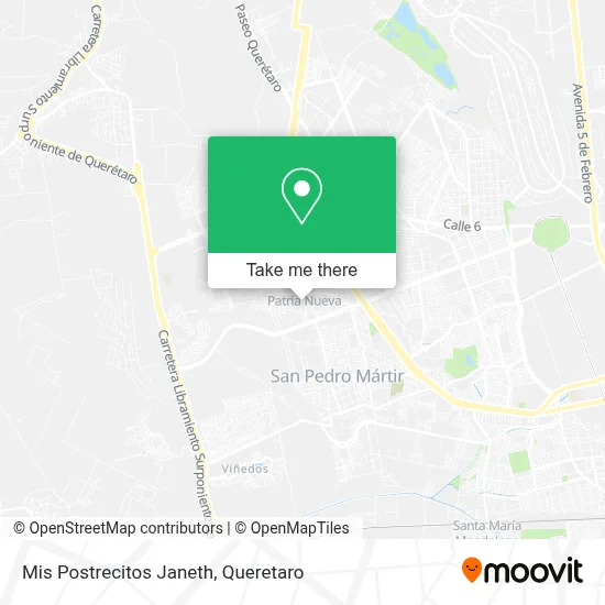 Mis Postrecitos Janeth map