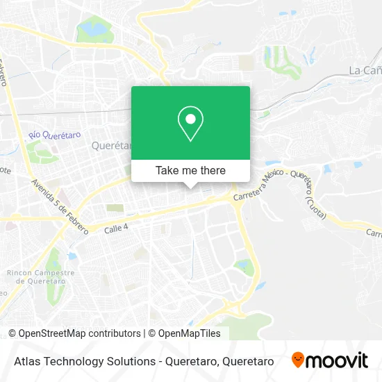 Atlas Technology Solutions - Queretaro map