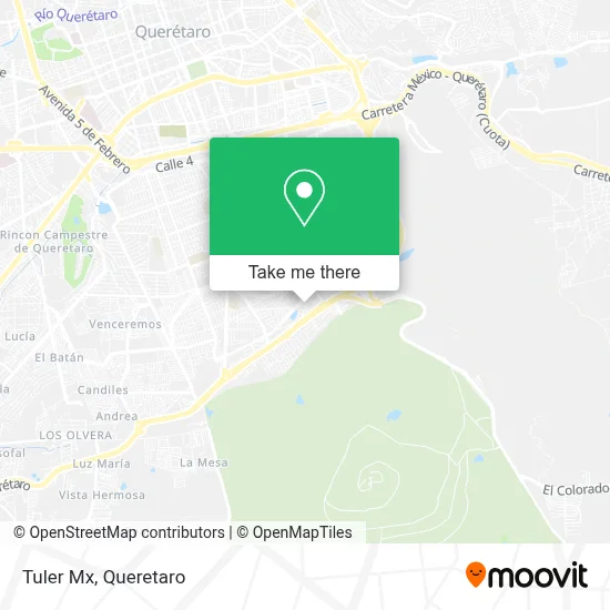 Tuler Mx map