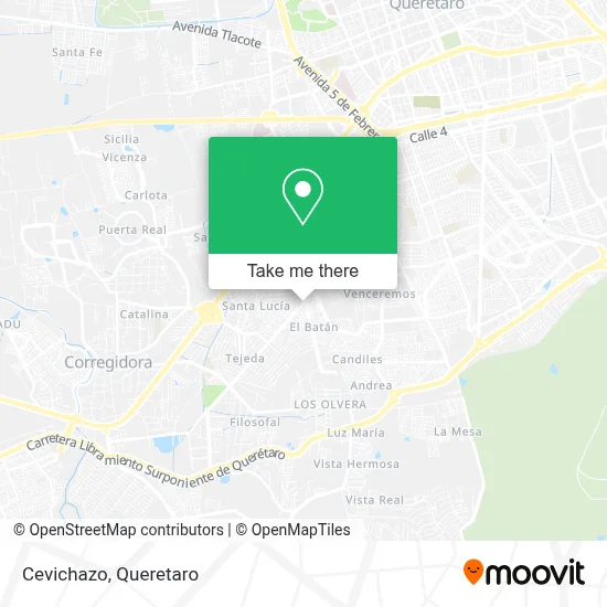 Cevichazo map