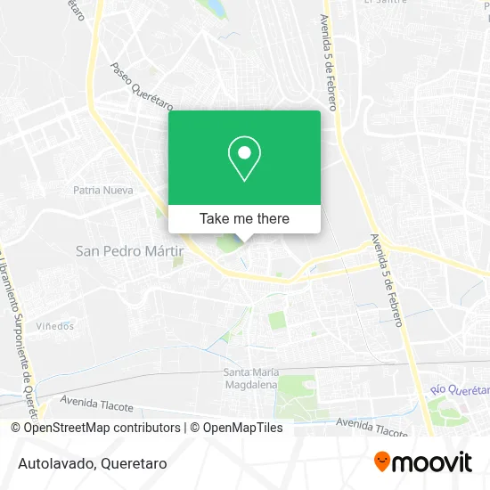 Autolavado map