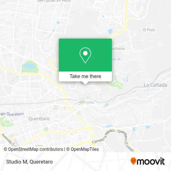 Studio M map