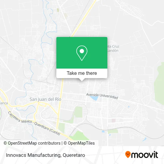 Innovacs Manufacturing map