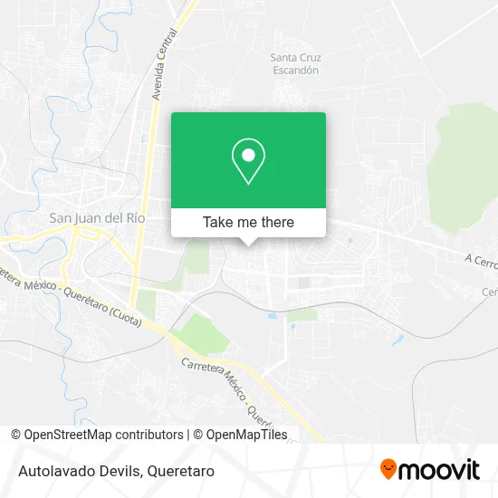 Autolavado Devils map