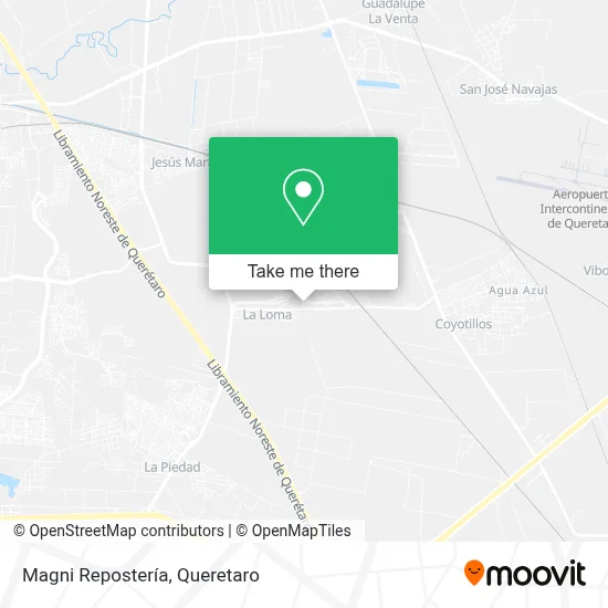 Magni Repostería map