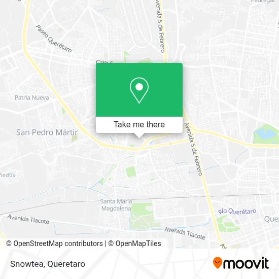 Snowtea map
