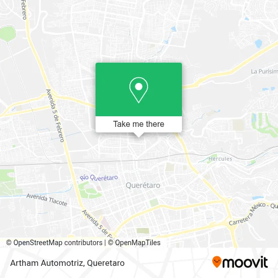 Artham Automotriz map