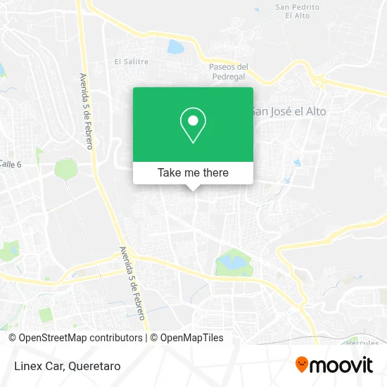 Linex Car map