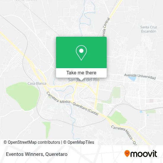 Eventos Winners map