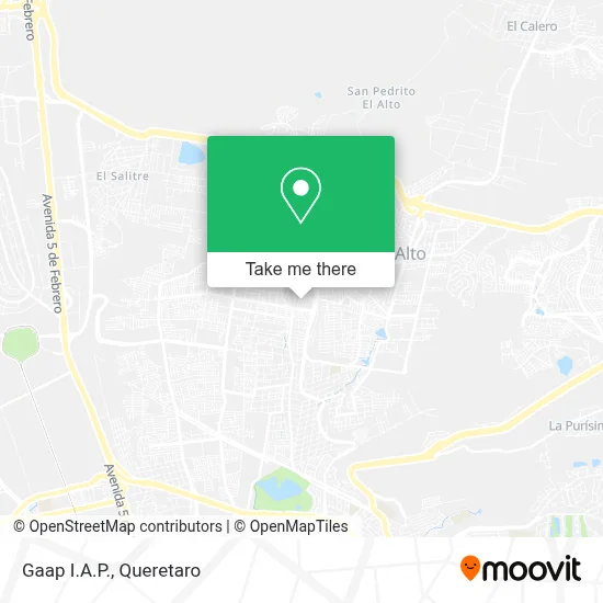 Gaap I.A.P. map
