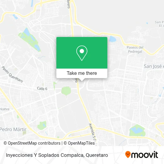 Inyecciones Y Soplados Compalca map