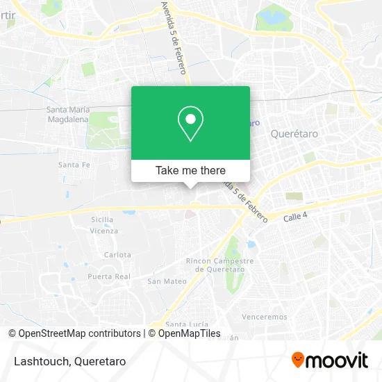 Lashtouch map